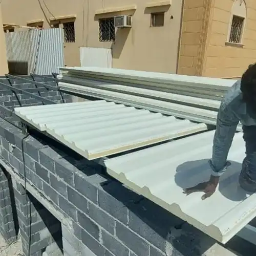 تركيب ساندوتش بانل